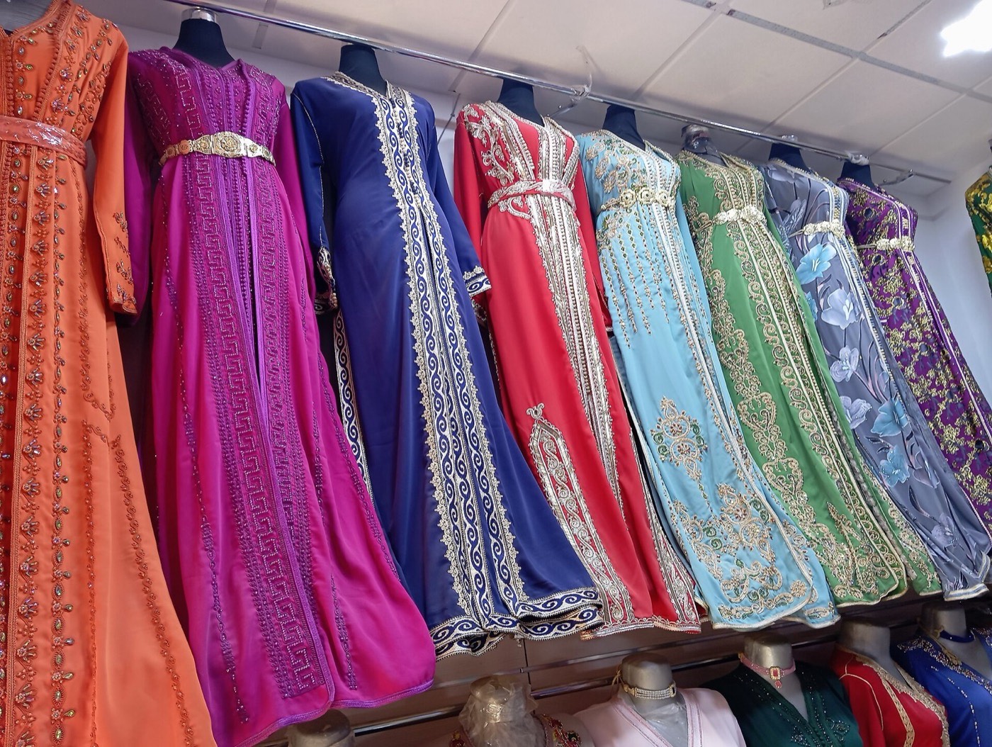 Takchitas aux couleurs variées